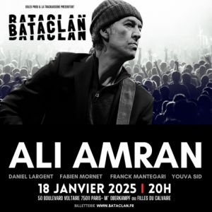 Ali Amran concert, festival, et tournées
