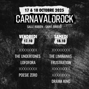 Carnavalorock 2025 - Pass 2 Jours